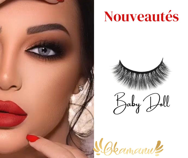 BABY DOLL - Paire individuelle faux cils - Okamanu