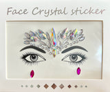 Face Crystal Stickers #08