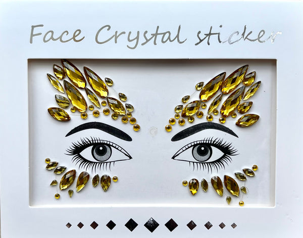 Face Crystal Stickers #41