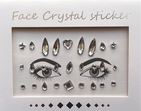 Face Crystal Stickers #12