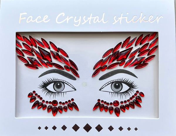Face Crystal Stickers #31