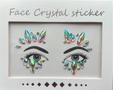 Face Crystal Stickers #09
