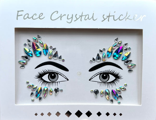 Face Crystal Stickers #07