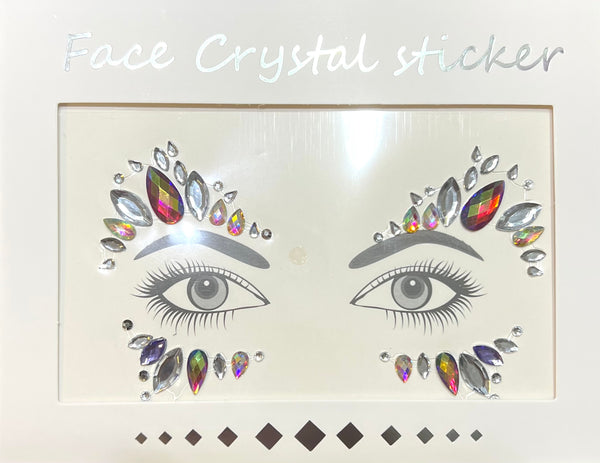 Face Crystal Stickers #19