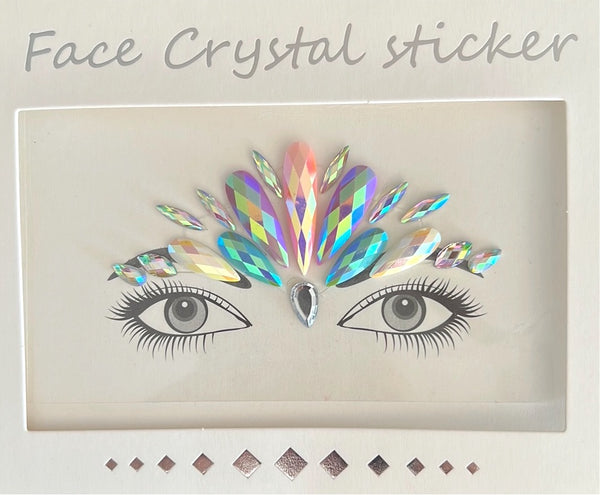Face Crystal Stickers #05