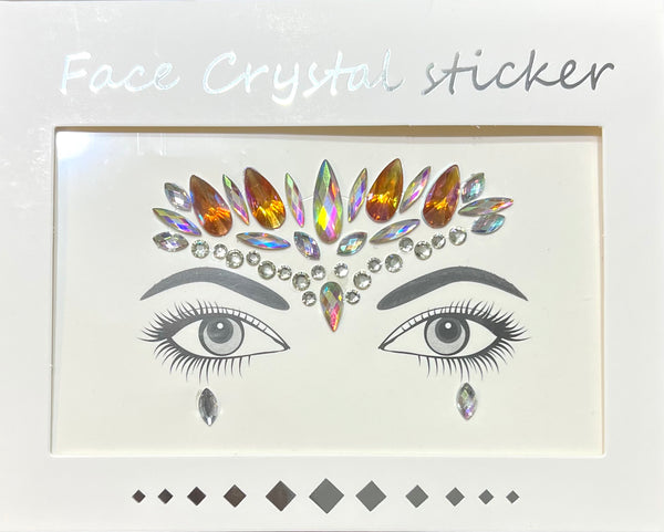 Face Crystal Stickers #21